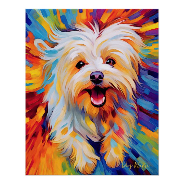 The Maltese Dog 004 - Zetton Ziana Poster (Front)