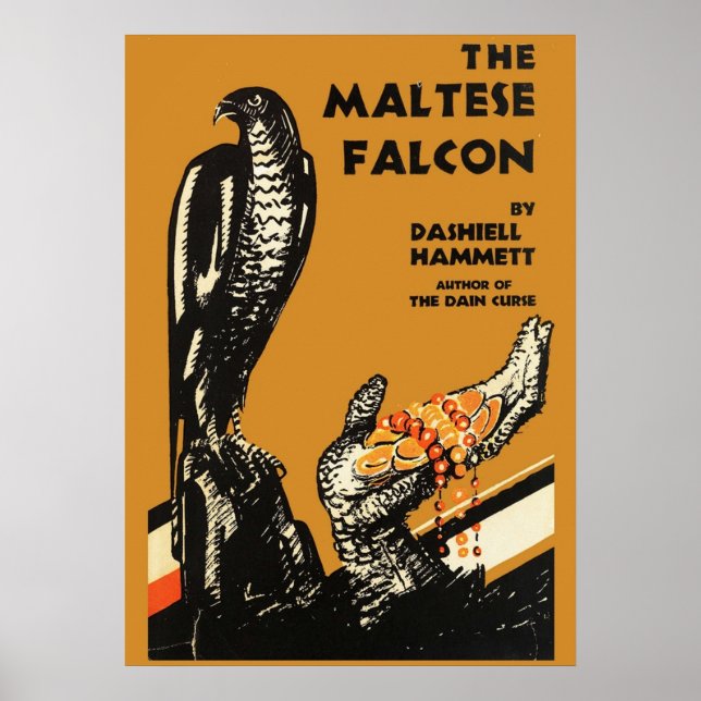 The Maltese Falcon Dashiell Hammet First Edition C Poster (Front)
