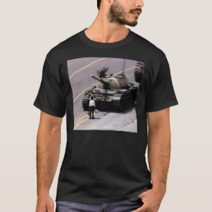 The man against the tank Classic T-Shirt