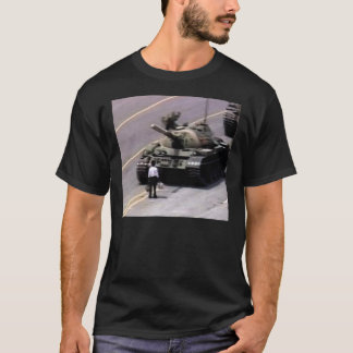 The man against the tank Classic T-Shirt