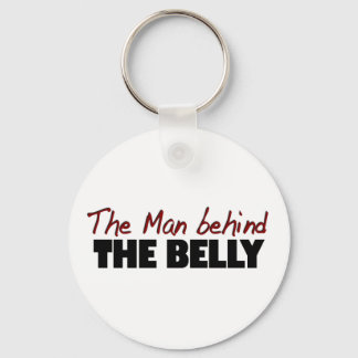 The Man Behind The Belly Key Ring