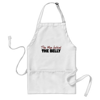 The Man Behind The Belly Standard Apron