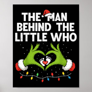 The Man Behind The Little Who Christmas Pregnancy  Poster
