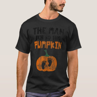 The Man Behind The Pumpkin Halloween T-Shirt