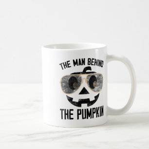 The Man Behind The Pumpkin New By Coffee Mug