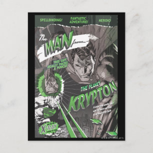 The Man from Krypton Postcard