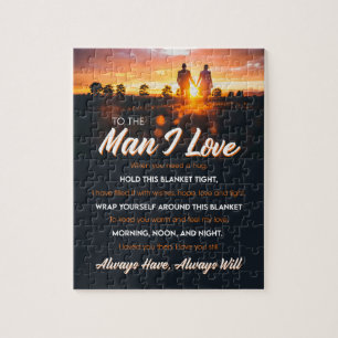 The Man I Love   To The Man I Love That I Love You Jigsaw Puzzle