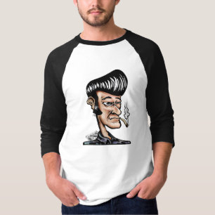 The Man in Black T-Shirt