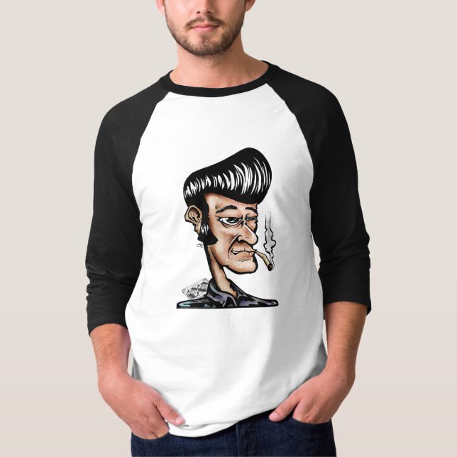 The Man in Black T-Shirt (Front)