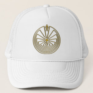 The Man in the Maze - gold Trucker Hat