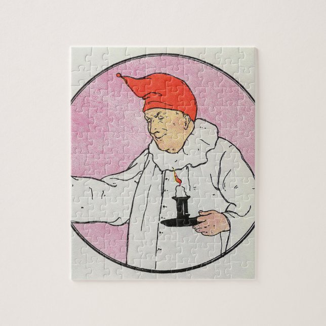 The Man in the Moon Mother Goose Nursery Rhyme Jigsaw Puzzle (Vertical)