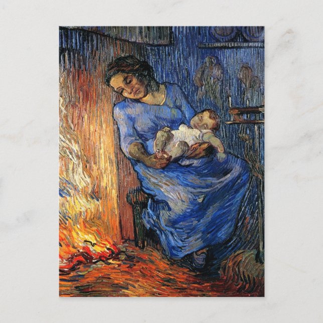 The Man is at Sea, Van Gogh Fine Art Postcard (Front)