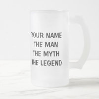 The man myth legend beer mug for 60th Birthday men