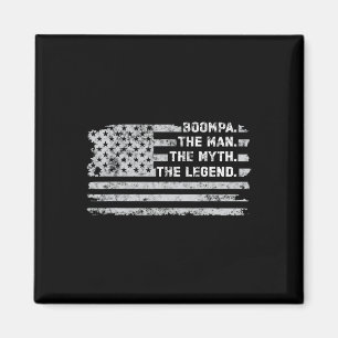 The Man Myth Legend Fathers Day Vintage American F Magnet
