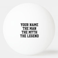 The man myth legend funny table tennis gift