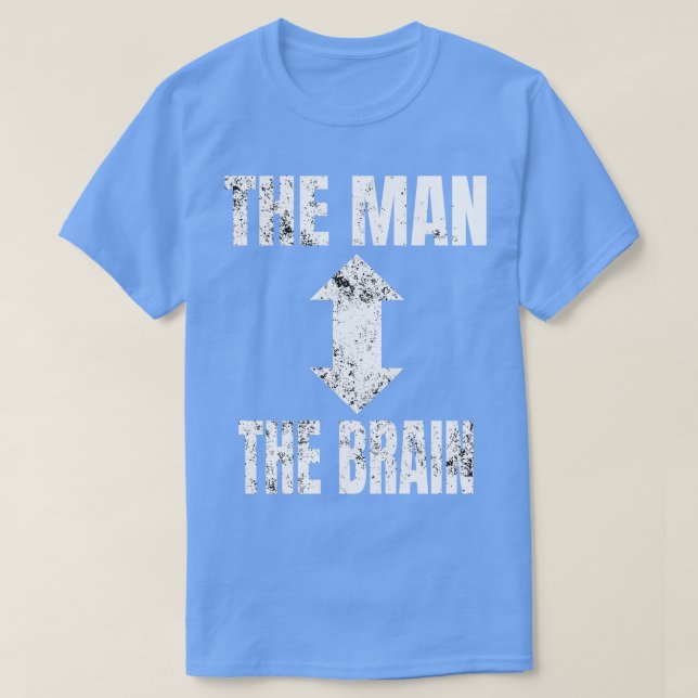 The Man The Brain T-Shirt (Design Front)