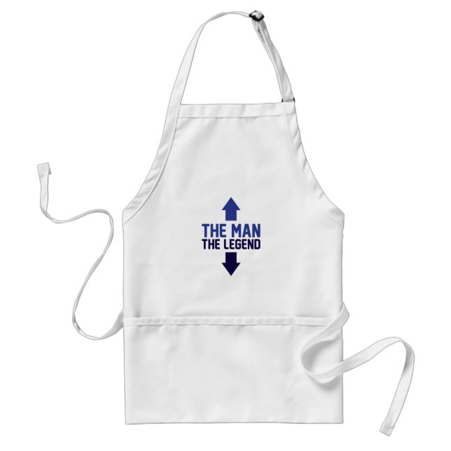 The Man The Legend Standard Apron (Front)