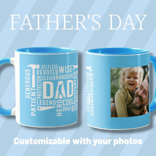 The Man The Myth Daddy The Legend custom photo Mug