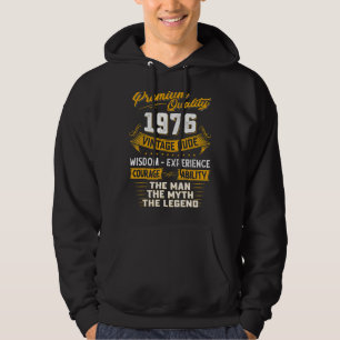 The Man The Myth Legend 1976 46th Birthday 46 Yea Hoodie