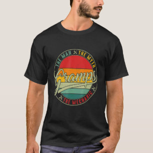 The Man The Myth Mechanic Vintage Gramps Fathers T-Shirt