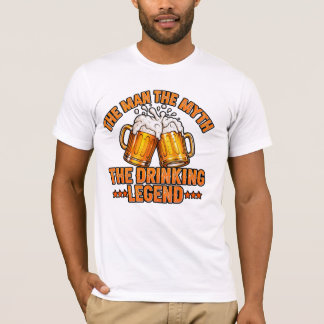 The Man, The Myth, The Drinking Legend – Funny Bee T-Shirt