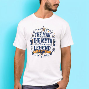 The Man The Myth The Legend   Custom Father's Day T-Shirt
