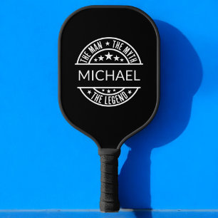 The Man The Myth The Legend Funny Custom Name Pickleball Paddle