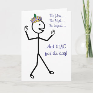 The Man The Myth The Legend - Happy Father's Day Card