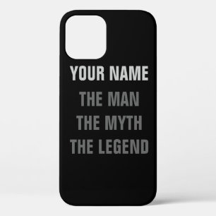 The man the myth the legend iPhone case Custom