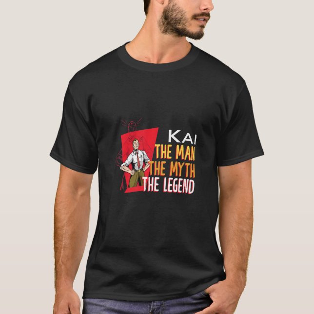 The man the myth the legend Kai Premium T-Shirt (Front)