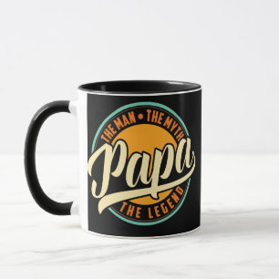 The Man The Myth The Legend Papa Father's Day Mug