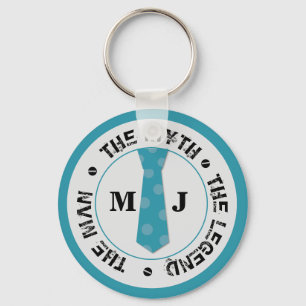 The man the myth the legend personalized name key ring