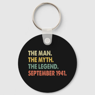 The Man The Myth The Legend September 1941 Key Ring