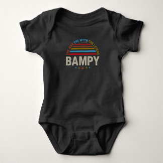 The Man The Myth The Legends BAMPY Baby Bodysuit