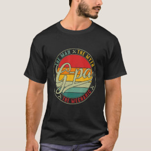 The Man The Myth The Mechanic Vintage G Pa Father T-Shirt
