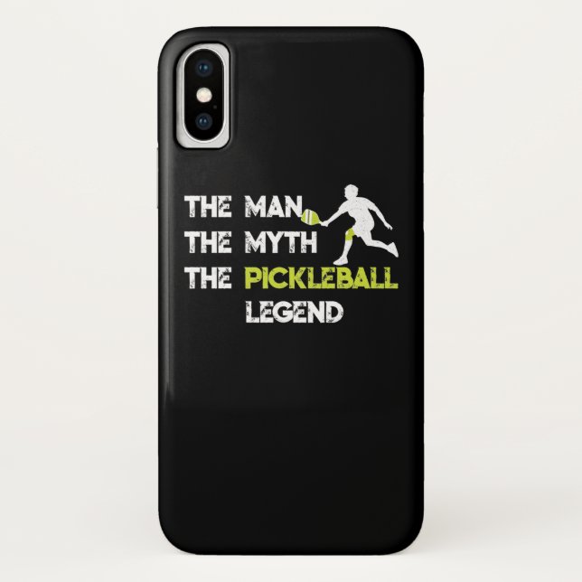 The Man The Myth The Pickleball Legend Case-Mate iPhone Case (Back)