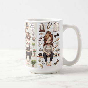 The man, the woman ver. 1 mug
