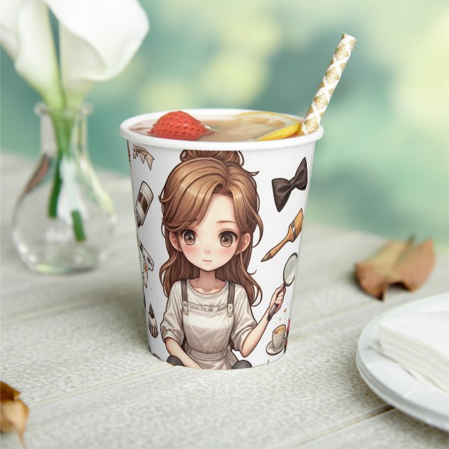 The man, the woman ver. 1 paper cup (Insitu)