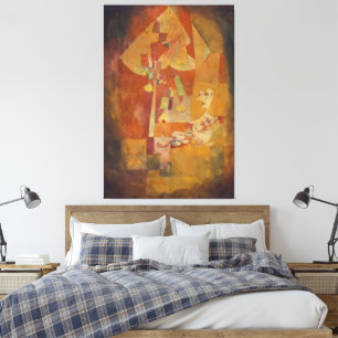 The Man Under the Pear Tree Canvas Print