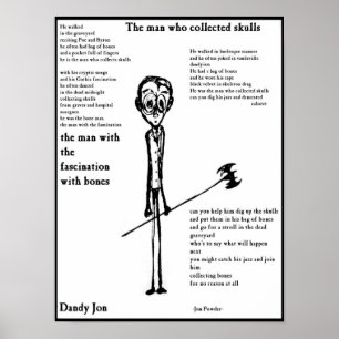 The Man Who Collected Skulls Poster