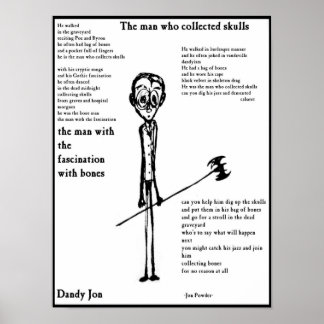 The Man Who Collected Skulls Poster