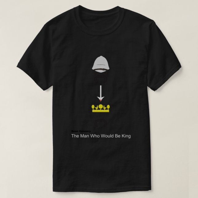 The Man Who Would Be King Classic T-Shirt (Design Front)