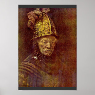 The Man With The Golden Helmet. Poster