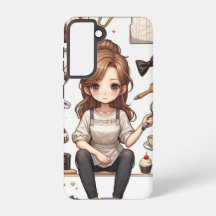 The man&woman ver1 : Samsung Galaxy S21 Tough case