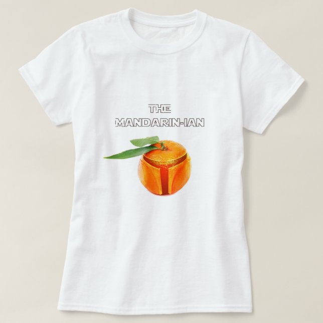 The Mandarin fruit citrus T-Shirt (Design Front)