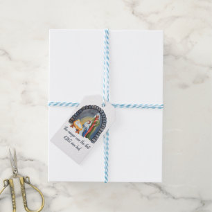 The Manger is the First King size bed Gift Tags