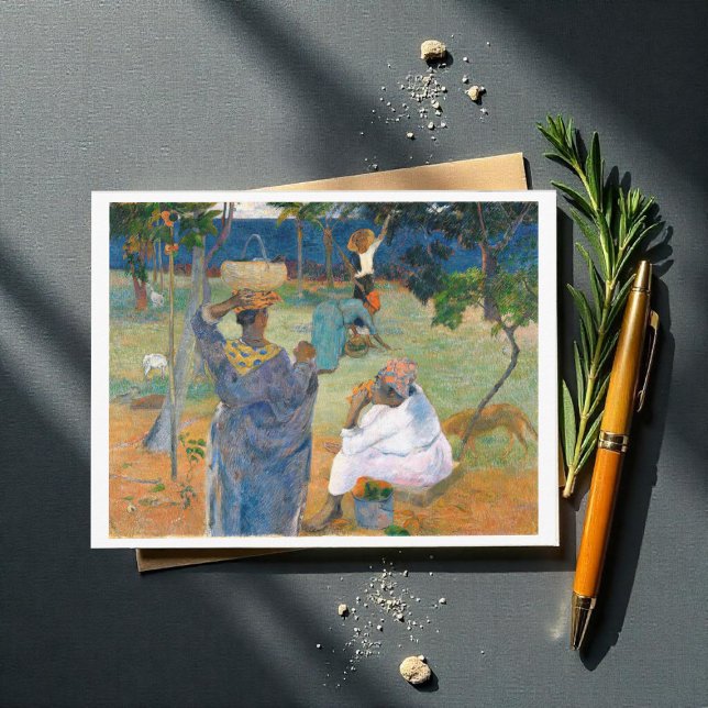 The Mango Trees, Martinique 1887,  by Paul Gauguin Postcard (Creator Uploaded)