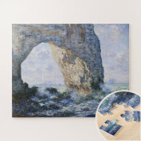 The Manneporte  by Claude Monet