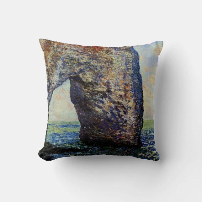 The Manneporte, Etretat, II Cushion (Front)