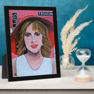 The Mannequin Painting by Alfred Fox Plaque